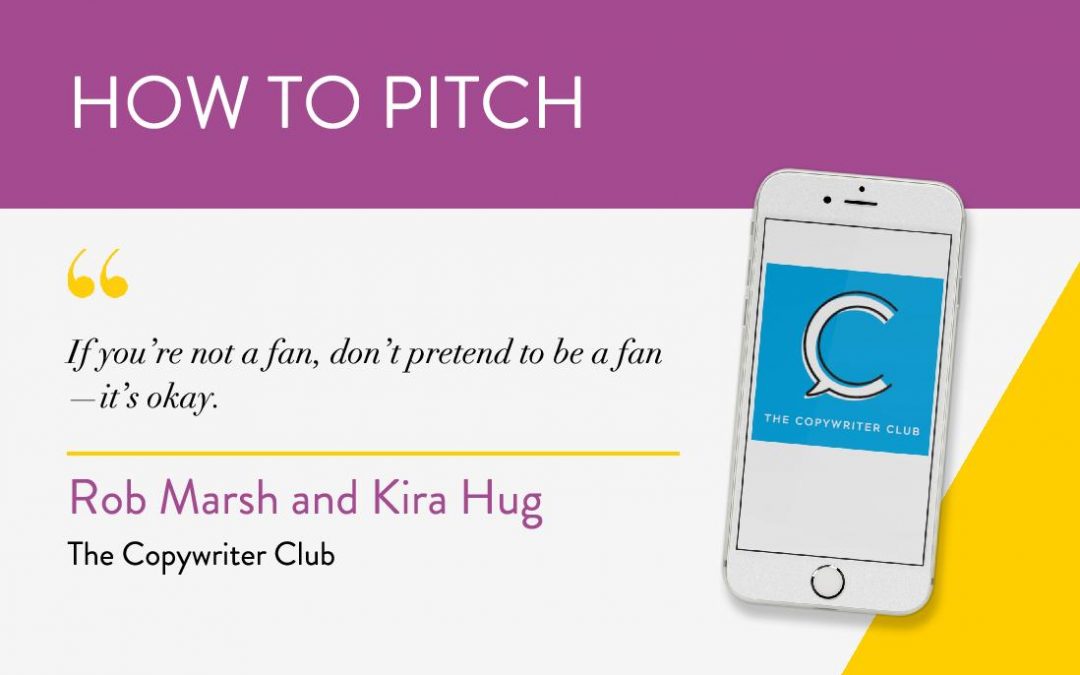 How to Pitch: The Copywriter Club Podcast